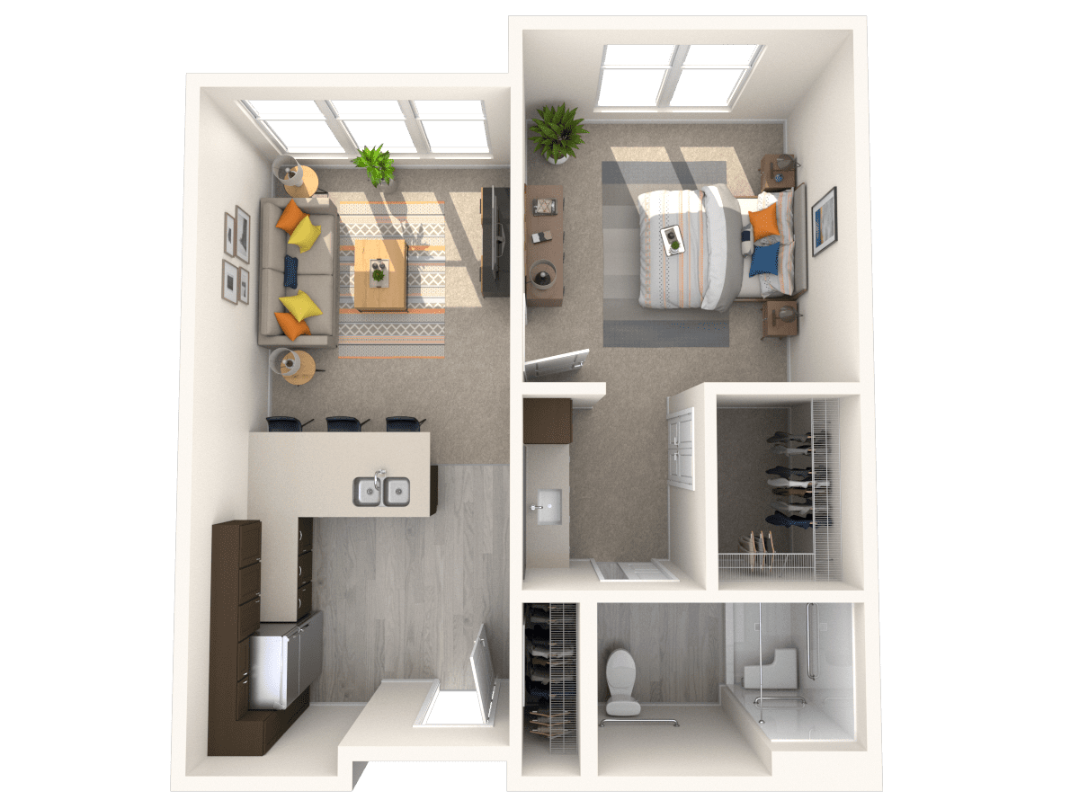 The Melrose - One Bedroom