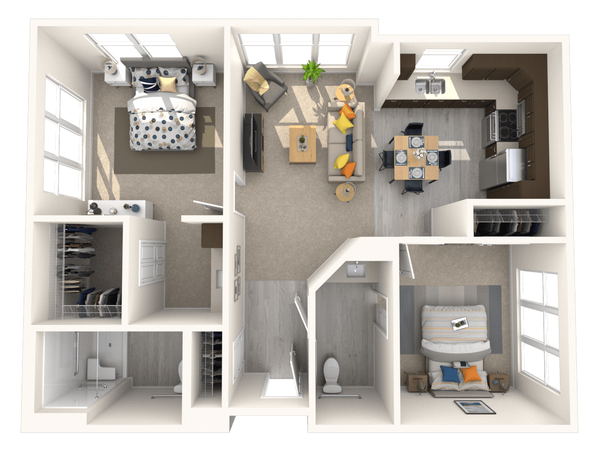 The Wesley - Two_Bedroom
