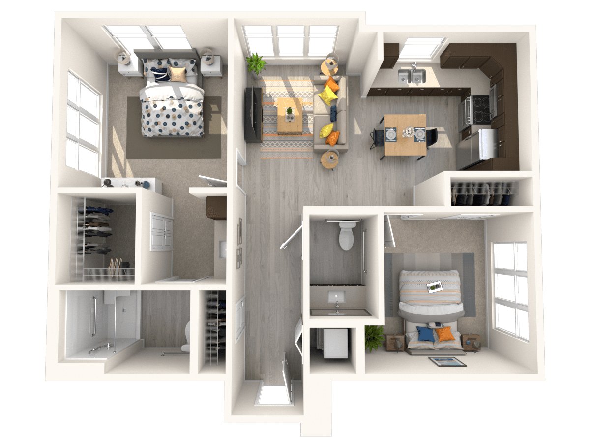 The Oxford - Two Bedroom