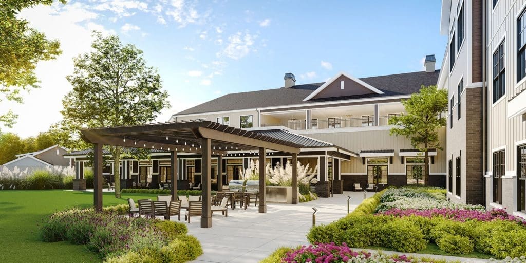 MC-HERO Cedar Falls Senior Living Front Entrance