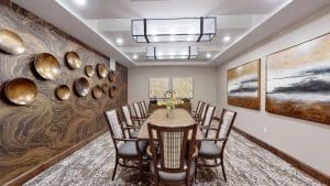 The Alta Private Dining Room at Quartet Senior Living